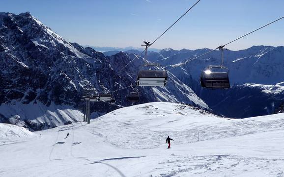 Schnalstal: beste skiliften – Liften Schnalstaler Gletscher (Schnalstal-gletsjer)
