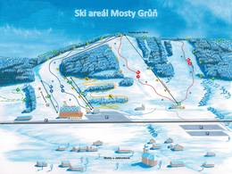 Pistekaart Mosty u Jablunkova