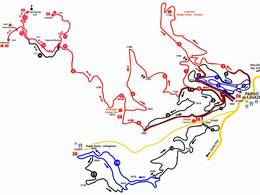 Pistekaart Malga Varena – Passo Lavazè