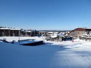 Uitzicht op Ruka Village