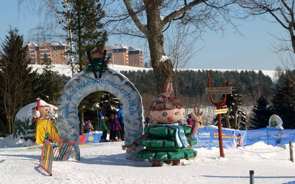 Familieskigebieden Middelertsgebergte – Gezinnen en kinderen Fichtelberg – Oberwiesenthal