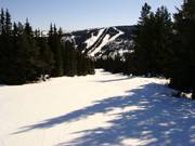 Afdaling vanaf de Valsfjell