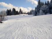 Geprepareerde piste in Jungholz