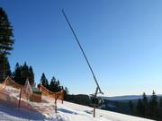 Sneeuwkanonnen in Špičák