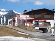 Bar Restaurant L’Alpage bij het dalstation in Notre Dame de Bellecombe 1150