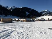 Schoppernau bij het dalstation