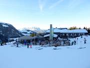 Streubödenalm in het skigebied van Fieberbrunn