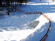 Langlauftunnel onder de Schneewittchenhang