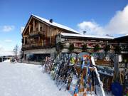 De Las Vegas Lodge biedt overnachtingsmogelijkheden midden in het skigebied.