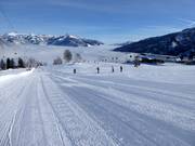 Makkelijke piste bij de Maisilift bij het middenstation MK Maiskogelbahn