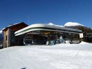 Ponte di Legno-Valbione - 4-persoons hogesnelheidsstoeltjeslift (koppelbaar) met kap