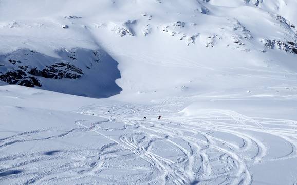 Skigebieden voor gevorderden en off-piste skiërs Stubachtal – Gevorderden, off-piste skiërs Weißsee Gletscherwelt – Uttendorf