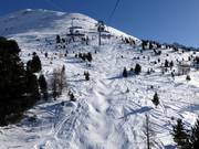 Skiroute "Down Under" bij Gaisloch