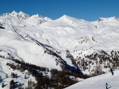Pisteaanbod Cottische Alpen – Pisteaanbod Serre Chevalier – Briançon/Chantemerle/Villeneuve-la-Salle/Le Monêtier-les-Bains