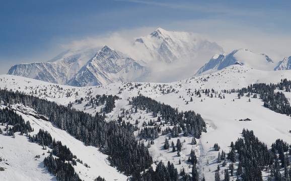 Hoogste skigebied in de Val d'Arly – skigebied Espace Diamant – Les Saisies/Notre-Dame-de-Bellecombe/Praz sur Arly/Flumet/Crest-Voland