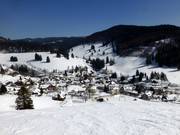 Uitzicht op Muggenbrunn