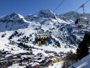 Gamsleitenbahn 1 - 6-persoons hogesnelheidsstoeltjeslift (koppelbaar) met kap