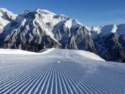 Zeer goede pistepreparatie in Ladurns