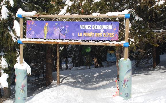 Familieskigebieden Beaufortain – Gezinnen en kinderen Espace Diamant – Les Saisies/Notre-Dame-de-Bellecombe/Praz sur Arly/Flumet/Crest-Voland