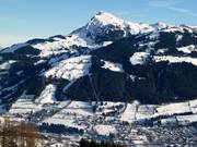 Uitzicht op de Kitzbüheler Horn