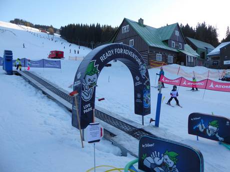 Familieskigebieden Černá hora - Pec – Gezinnen en kinderen Pec pod Sněžkou