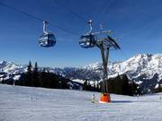 Asitzbahn II - 8-persoons gondel (met 1 kabel)