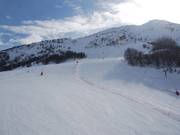 Piste Stade in het skigebied van Saint Sorlin