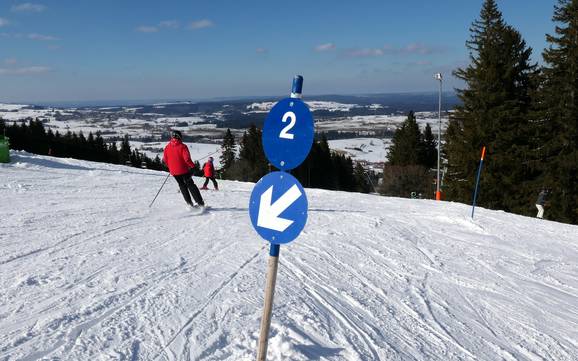 Ostallgäu: oriëntatie in skigebieden – Oriëntatie Nesselwang – Alpspitze (Alpspitzbahn)