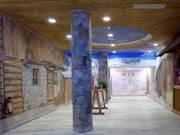 Ingang naar de sanitaire voorzieningen Service-dalstation Highport Flachauwinkl