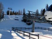 Pralongiá II - 4-persoons hogesnelheidsstoeltjeslift (koppelbaar)