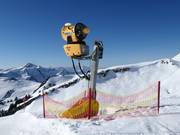 Sneeuwkanonnen in Damüls