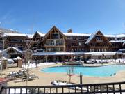 Après-ski in het zwembad