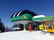 Planai 6er (Fastenbergbahn)  - 6-persoons hogesnelheidsstoeltjeslift (koppelbaar) met kap