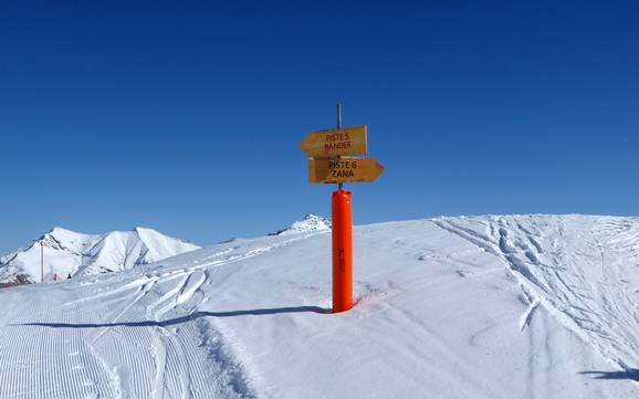 Adula-Alpen: oriëntatie in skigebieden – Oriëntatie Vals – Dachberg