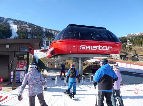 Lodge Express - 6-persoons hogesnelheidsstoeltjeslift (koppelbaar) met kap