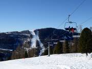 Uitzicht vanaf de Kegel op de Kruckenspitz