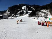 Schwazerwiese oefenhelling (dalstation Hochalmbahn)