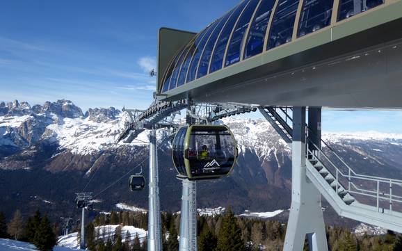 Altopiano della Paganella/Dolomiti di Brenta/Lago di Molveno: beste skiliften – Liften Paganella – Andalo