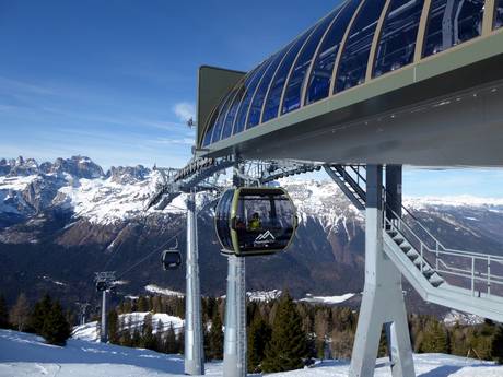 Skirama Dolomiti: beste skiliften – Liften Paganella – Andalo