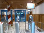 Ingang naar de pistes