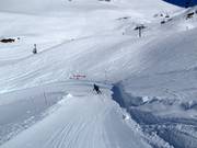 Bump line bij de zespersoons stoeltjeslift Engstlenalp-Jochpass