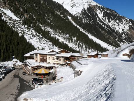 Innsbruck-Land: accomodatieaanbod van de skigebieden – Accommodatieaanbod Stubaier Gletscher