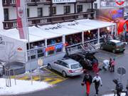 Après-ski bij het dalstation van de Gaislachkogelbahn