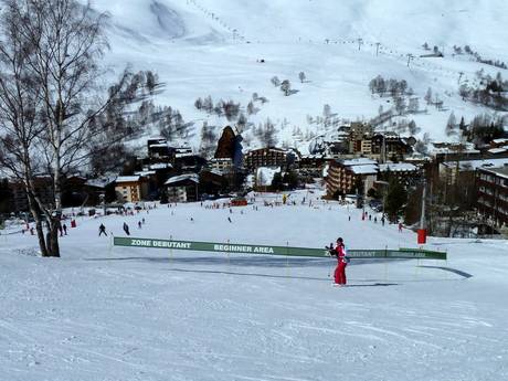 Skigebieden voor beginners in de Rhône-Alpes – Beginners Les 2 Alpes