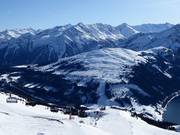 Uitzicht vanaf Königsleiten op de Gerlosplatte