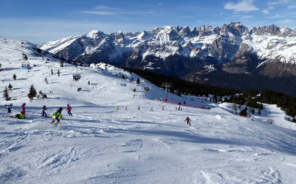 Grootste skigebied in Altopiano della Paganella/Dolomiti di Brenta/Lago di Molveno – skigebied Paganella – Andalo