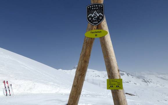 Skigebieden voor gevorderden en off-piste skiërs Flims Laax Falera – Gevorderden, off-piste skiërs Laax/Flims/Falera