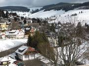 De plaats Todtnauberg aan de voet van de Stübenwasen