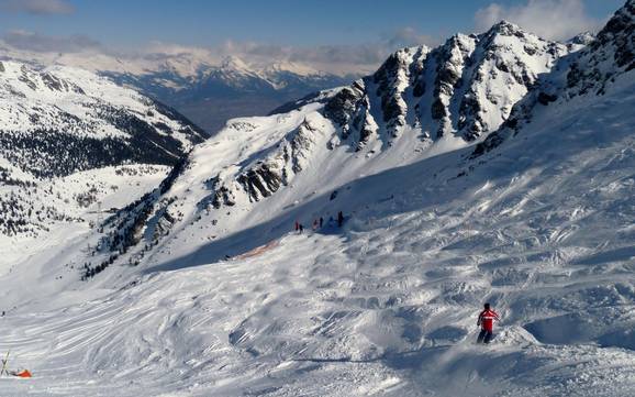 Skigebieden voor gevorderden en off-piste skiërs Val d’Hérens – Gevorderden, off-piste skiërs 4 Vallées – Verbier/La Tzoumaz/Nendaz/Veysonnaz/Thyon