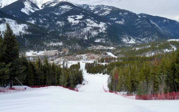 Grootste skigebied in de Purcell Mountains – skigebied Panorama